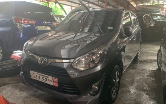 Gray Toyota Wigo 2019 Automatic Gasoline for sale in Quezon City
