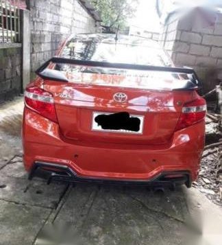 Selling Orange Toyota Vios 2016 Manual Gasoline in Meycauayan-3