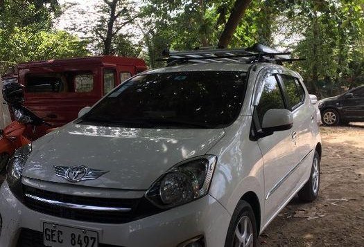 Selling White Toyota Wigo 2016 Automatic Gasoline at 40000 km in Minglanilla