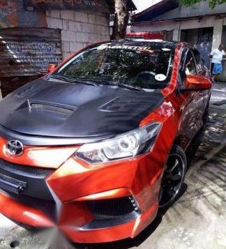 Selling Orange Toyota Vios 2016 Manual Gasoline in Meycauayan-1