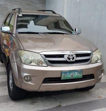 2nd Hand Toyota Fortuner 2007 Automatic Gasoline for sale in Quezon City