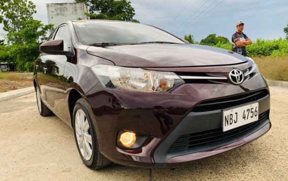 Selling Red Toyota Vios 2018 in Santiago-1