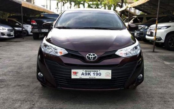 Selling 2nd Hand Toyota Vios 2019 Automatic Gasoline at 2154 km in Cainta