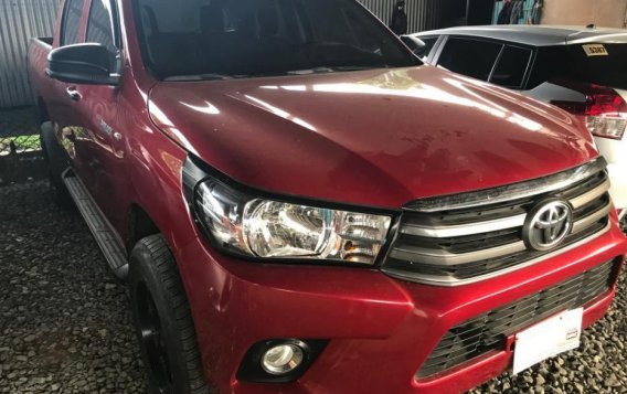 Sell Red 2018 Toyota Hilux in Quezon City-1