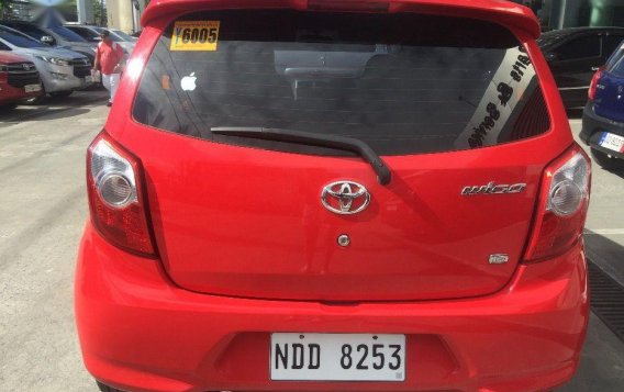 Red Toyota Wigo 2016 for sale Automatic-1