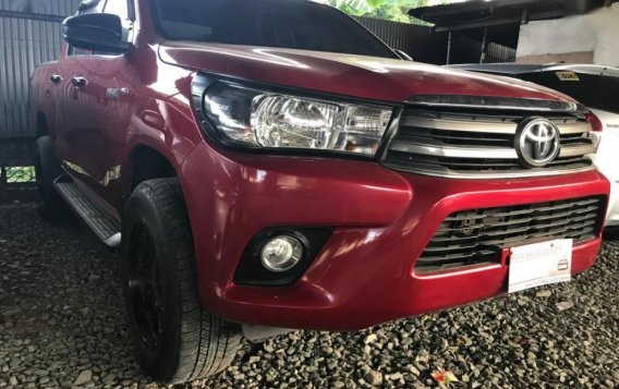 Sell Red 2018 Toyota Hilux in Quezon City-2