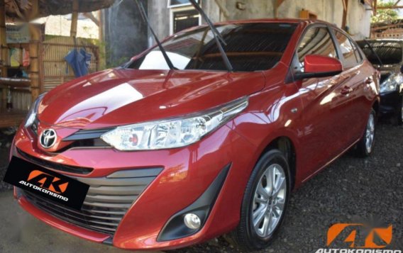 Sell 2nd Hand 2019 Toyota Vios Manual Gasoline at 13000 km in Davao City-1