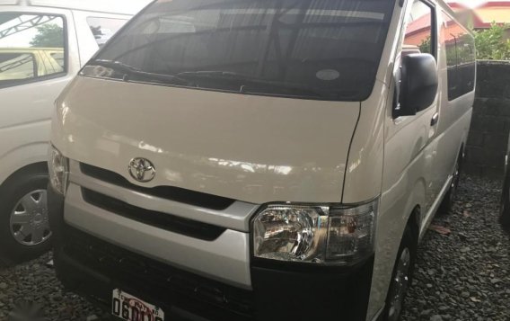 White Toyota Hiace 2019 for sale in Quezon City