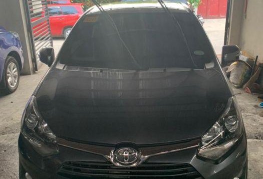 Gray Toyota Wigo 2019 Automatic Gasoline for sale in Quezon City