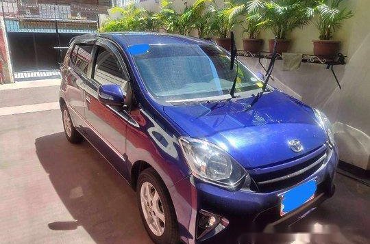 Blue Toyota Wigo 2016 at 26000 km for sale in Makati-2