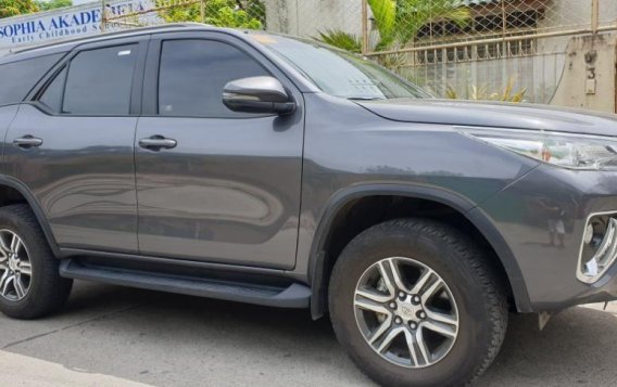 Selling Gray Toyota Fortuner 2018 Manual Diesel at 10000 km in Quezon City-1