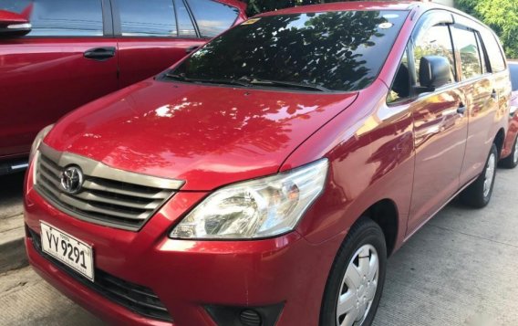 Selling Red Toyota Innova 2016 Manual Diesel at 17010 km in Quezon City-1