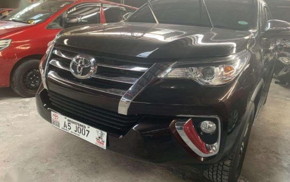 Selling Brown Toyota Fortuner 2018 Automatic Diesel at 3500 km in Quezon City