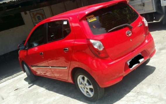 Sell Red 2016 Toyota Wigo in Mandaluyong-2