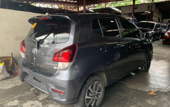 Gray Toyota Wigo 2019 Automatic Gasoline for sale in Quezon City-1