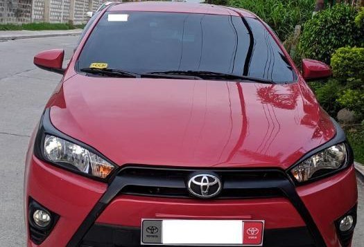 Selling 2nd Hand Toyota Yaris 2017 Manual Gasoline at 16000 km in Angeles-3