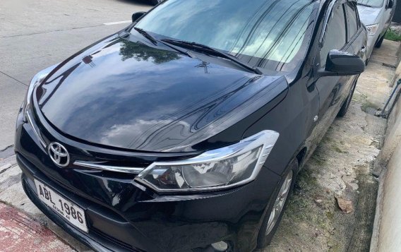 Selling Black Toyota Vios 2015 Manual Gasoline in Quezon City