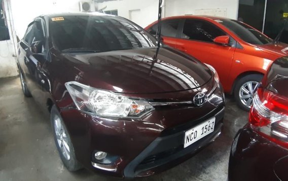 Sell Red 2017 Toyota Vios in Quezon City