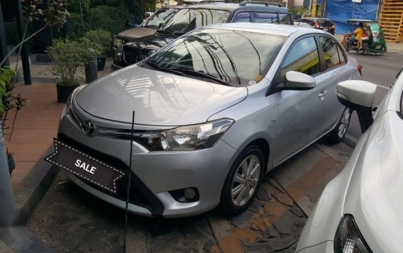 Silver Toyota Vios 2014 for sale in Makati