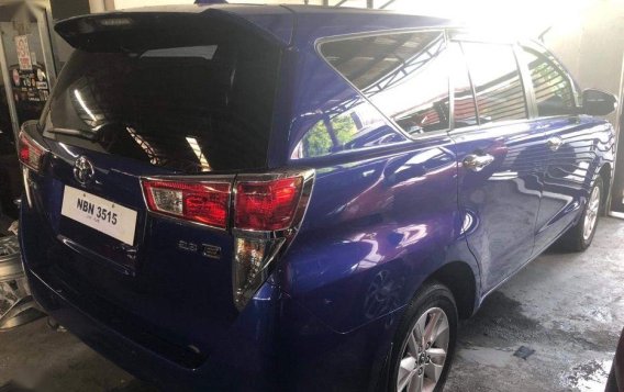 Blue Toyota Innova 2017 at 20000 km for sale