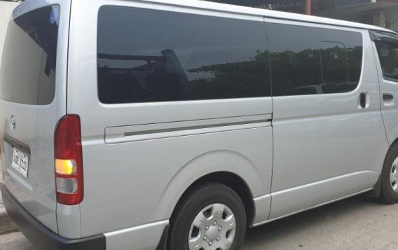 Sell Silver 2019 Toyota Hiace Manual Diesel at 10000 km in Quezon City-1