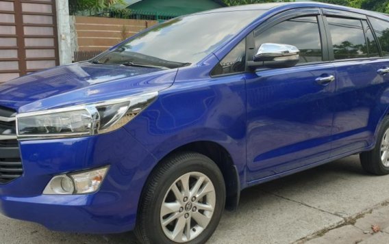 Selling Blue Toyota Innova 2017 at 10000 km in Quezon City-1