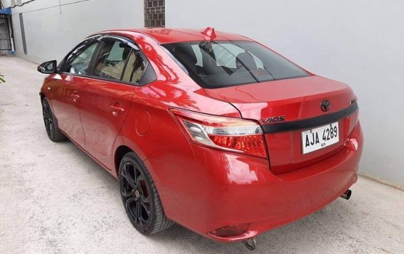 Selling Red Toyota Vios 2015 Sedan Automatic Gasoline in Manila-3