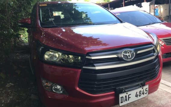 Sell Red 2017 Toyota Innova in Quezon City