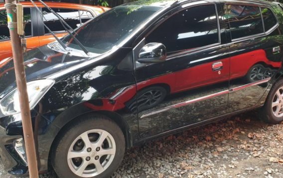 Black Toyota Wigo 2014 Automatic Gasoline for sale in Quezon City-1