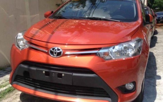 Selling Orange Toyota Vios 2017 Sedan in Quezon City-1