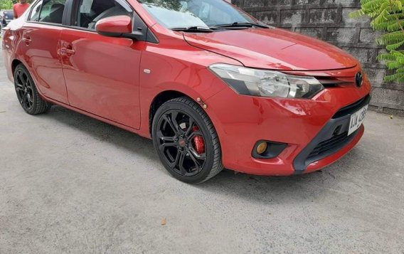 Selling Red Toyota Vios 2015 Sedan Automatic Gasoline in Manila-5