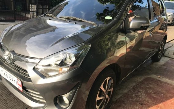 Selling Gray Toyota Wigo 2019 Automatic Gasoline in Quezon City-1