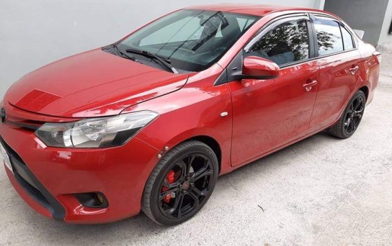 Selling Red Toyota Vios 2015 Sedan Automatic Gasoline in Manila