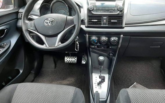 Selling Red Toyota Vios 2015 Sedan Automatic Gasoline in Manila-1