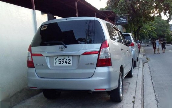 Sell Silver 2016 Toyota Innova Manual Diesel at 20000 km in Marikina-2