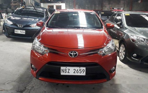 Orange Toyota Vios 2017 at 7432 km for sale-1