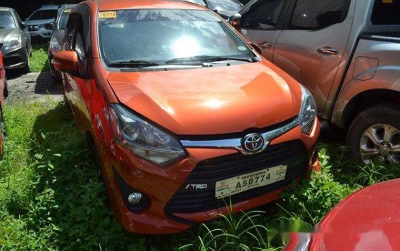 Orange Toyota Wigo 2018 for sale in Quezon City -5