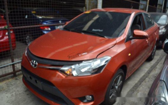 Orange Toyota Vios 2017 Automatic Gasoline for sale