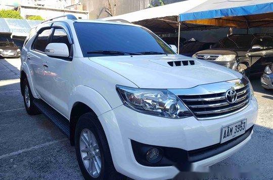 White Toyota Fortuner 2015 for sale in Cainta 