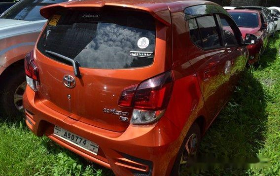 Orange Toyota Wigo 2018 for sale in Quezon City -2