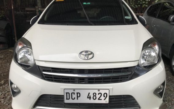 White Toyota Wigo 2017 for sale in Quezon City