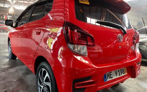 Selling Red Toyota Wigo 2019 Automatic Gasoline in Quezon City-2