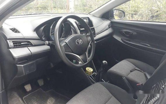 Silver Toyota Vios 2016 Manual Gasoline for sale -2