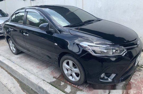 Black Toyota Vios 2015 Manual Gasoline for sale in Quezon City-1