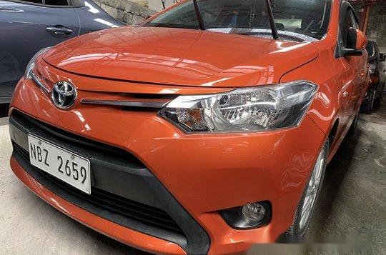 Orange Toyota Vios 2017 at 7000 km for sale-1