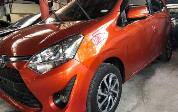 Orange Toyota Wigo 2017 for sale in Quezon City-1