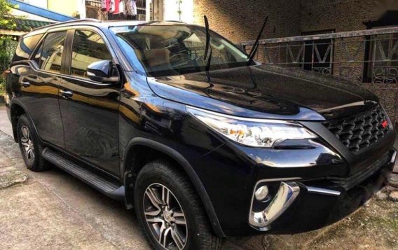 Sell Black 2018 Toyota Fortuner in Quezon City