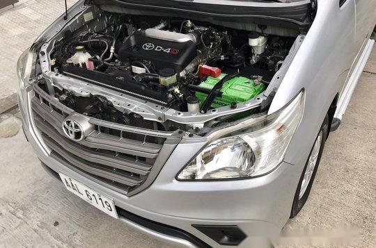 Silver Toyota Innova 2014 Manual Diesel for sale-7