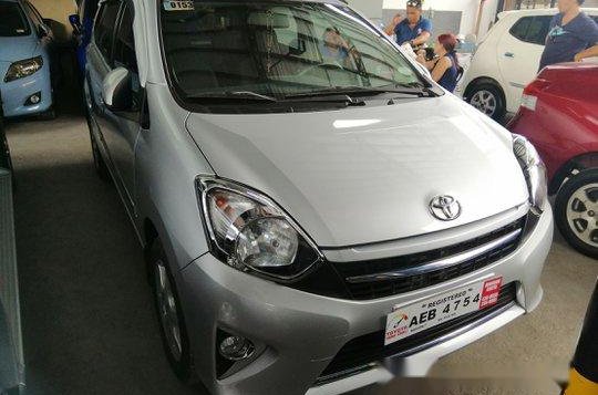 Selling Silver Toyota Wigo 2016 Automatic Gasoline -1