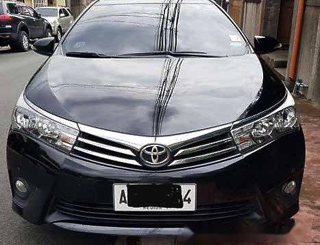Black Toyota Corolla Altis 2015 Automatic Gasoline for sale in Manila